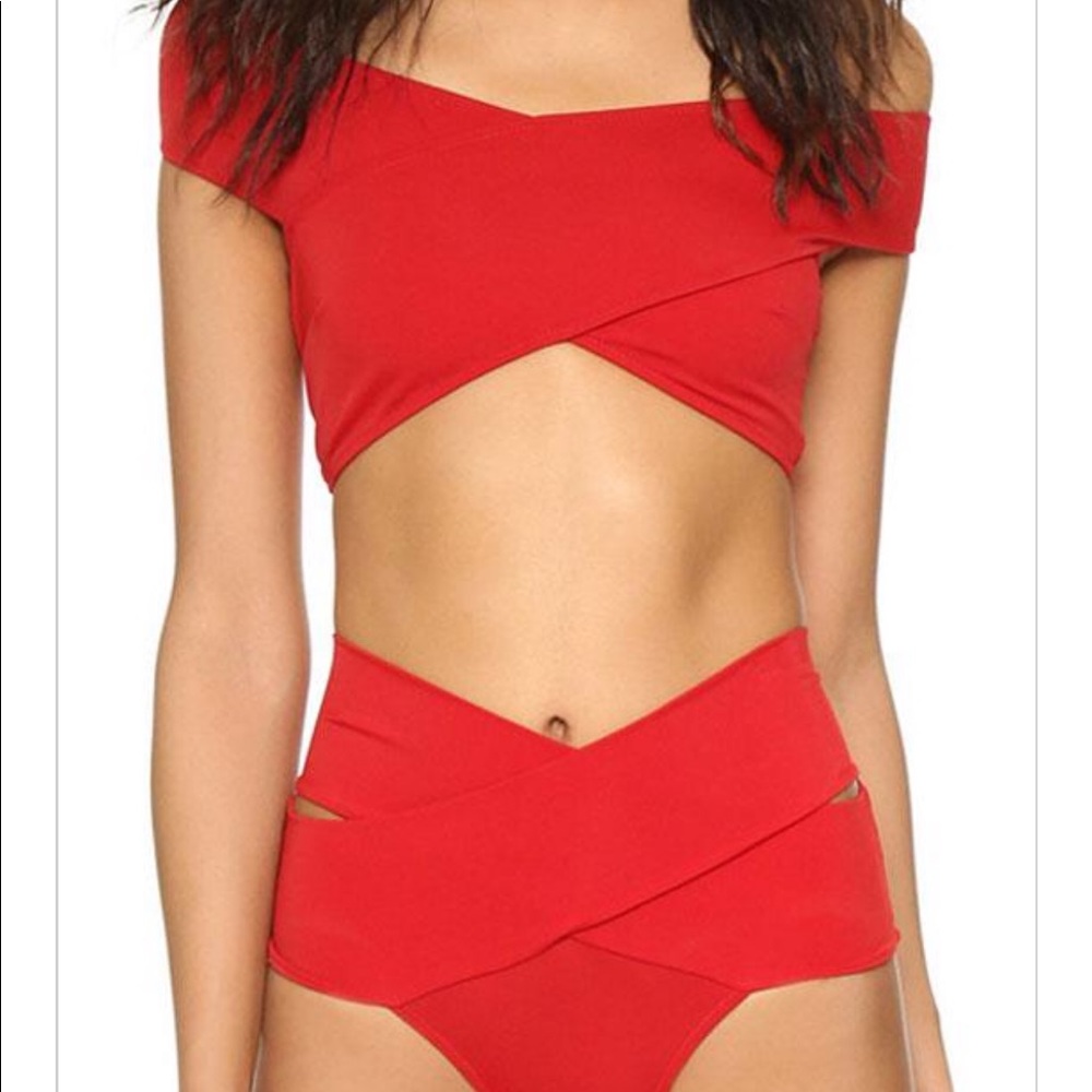 Red bikini